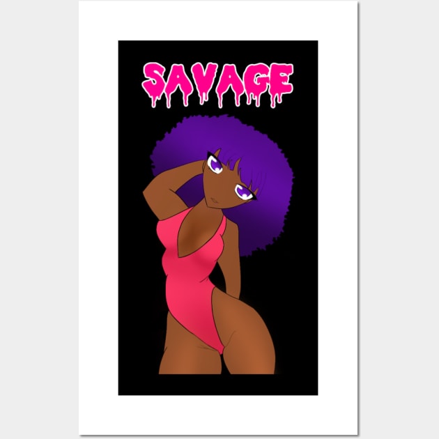 Savage Wall Art by ssydneyart